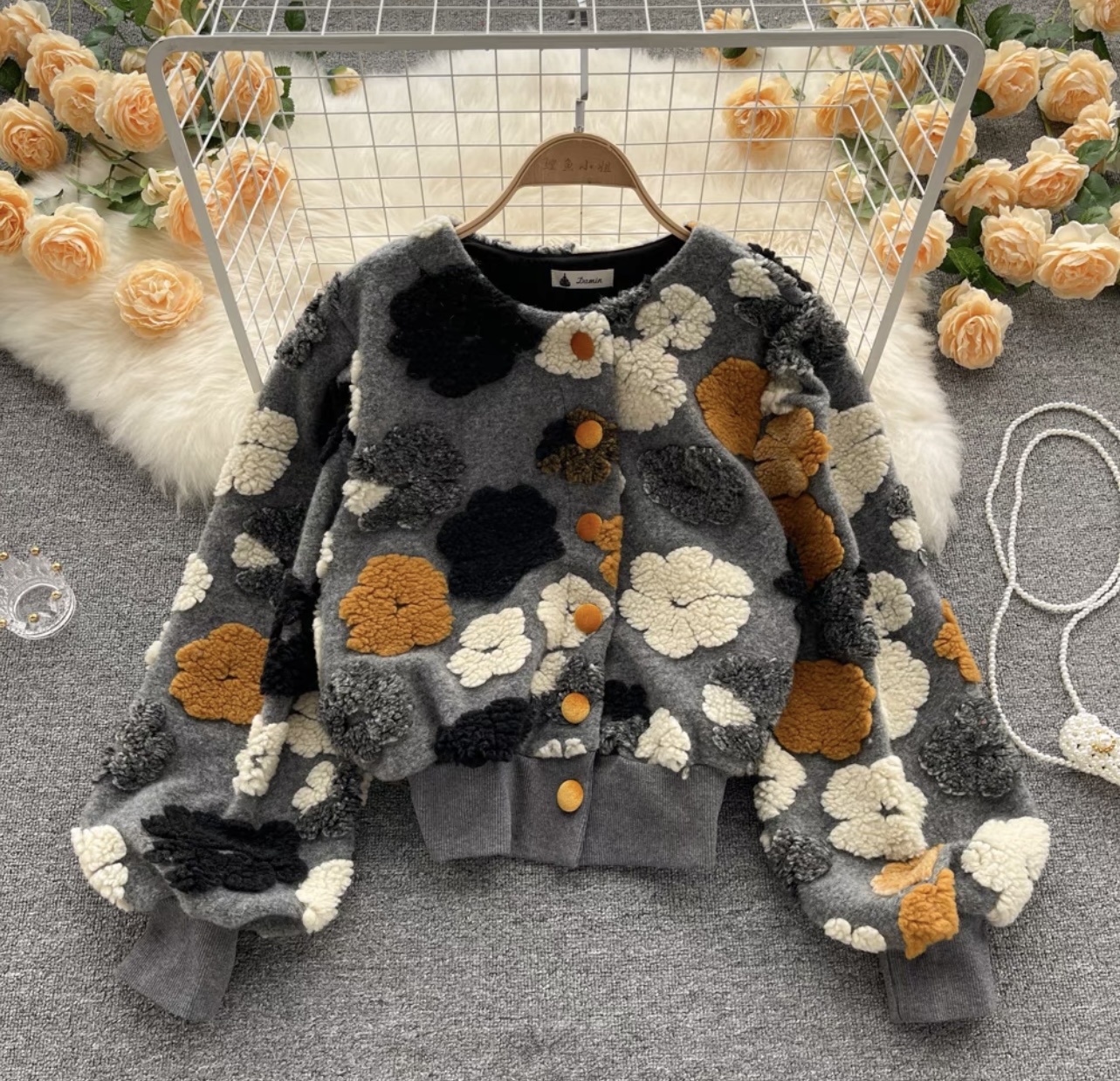 Night in Denver embroidery sweater SZZ811 images